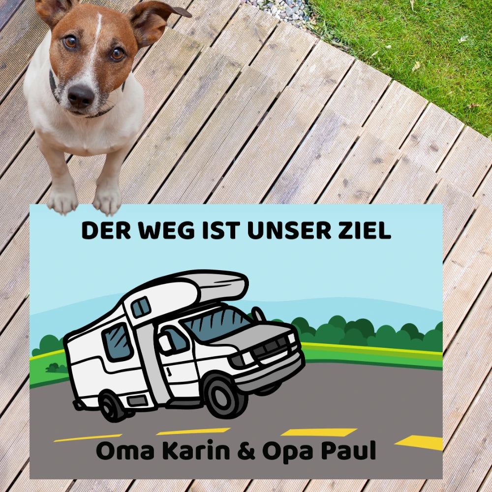 Fußmatte personalisiert
